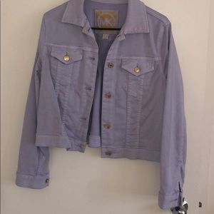 Michael Kors Lavender Denim Jacket
